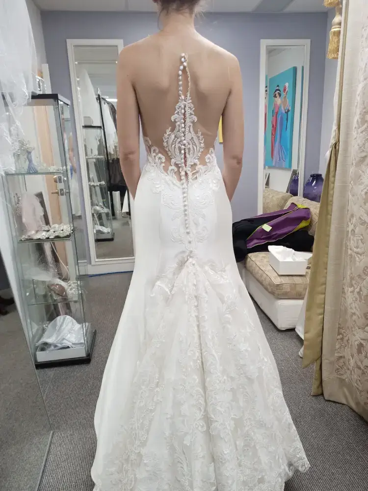 hem wedding dress