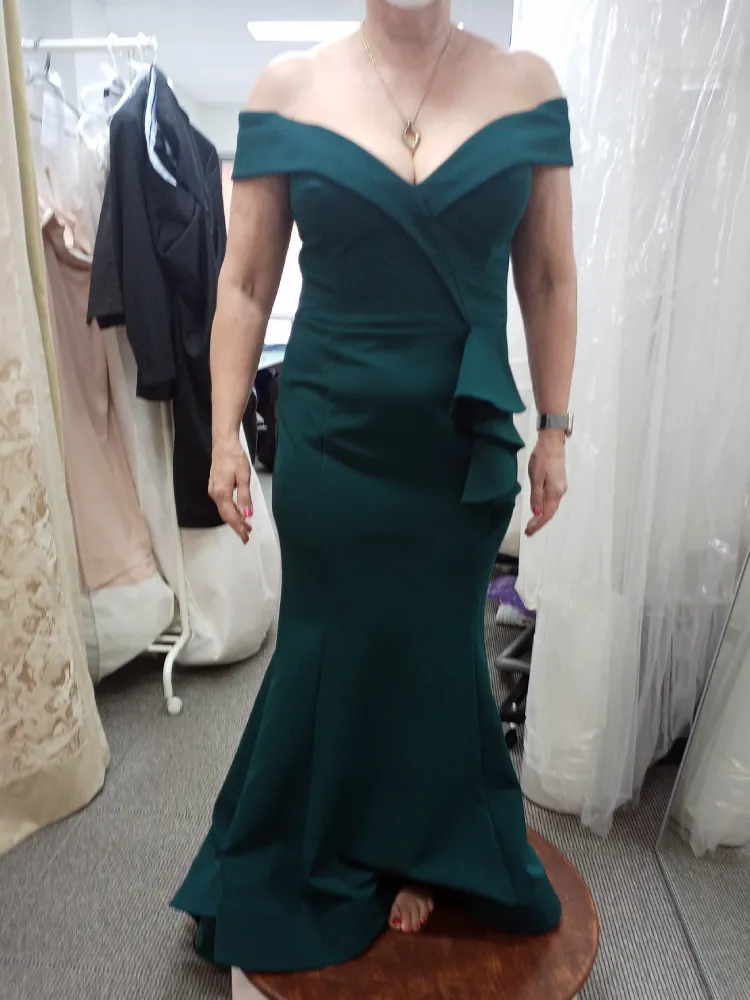 mermaid style evening dress alterations